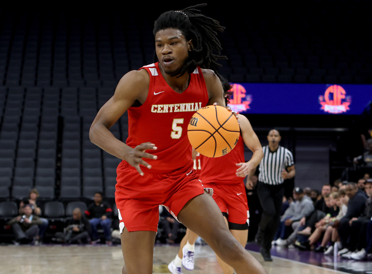 Centennial vs Oakland Tech CIF State D2 Final March 9, 2024 Photo-Dennis Lee66